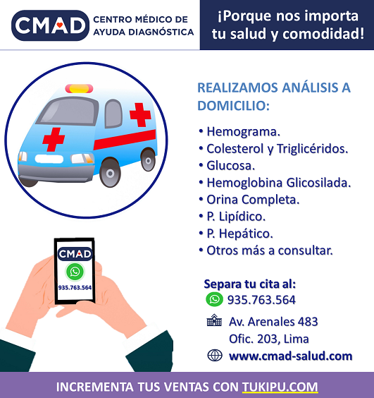 Anuncio CMAD - Campaña de Salud